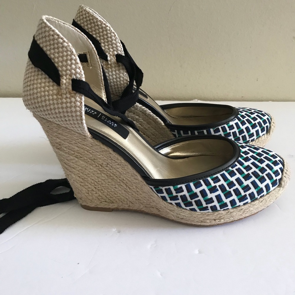 White House Black Market wedge heel shoes, NEW